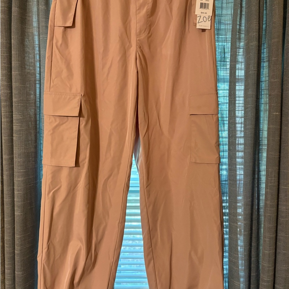 Women’s Dusty Pink Cargo Pants